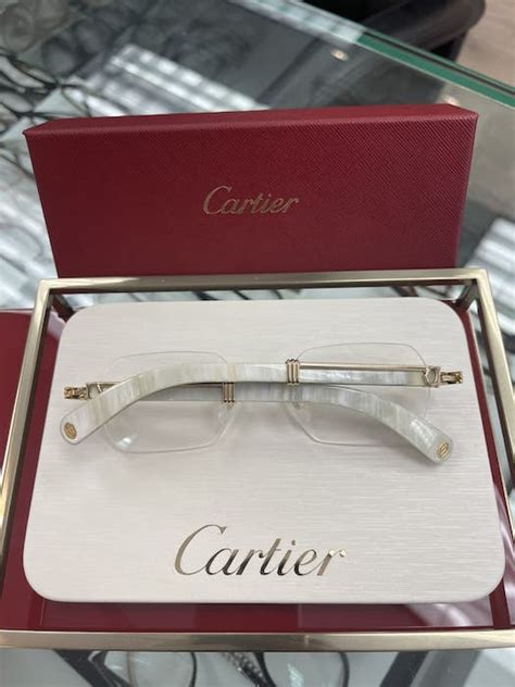 cheap cartier white buffs|cartier glasses buffalo horn.